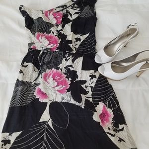 DREW Dresses - Drew medium one shoulder dress DREW Dresses - Drew medium one shoulder dress